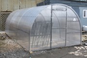 Теплица из стали и поликарбоната Теплица из стали и поликарбоната